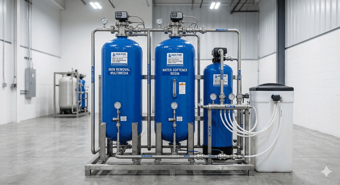 Softener, Iron Remover & Multimedia Plant