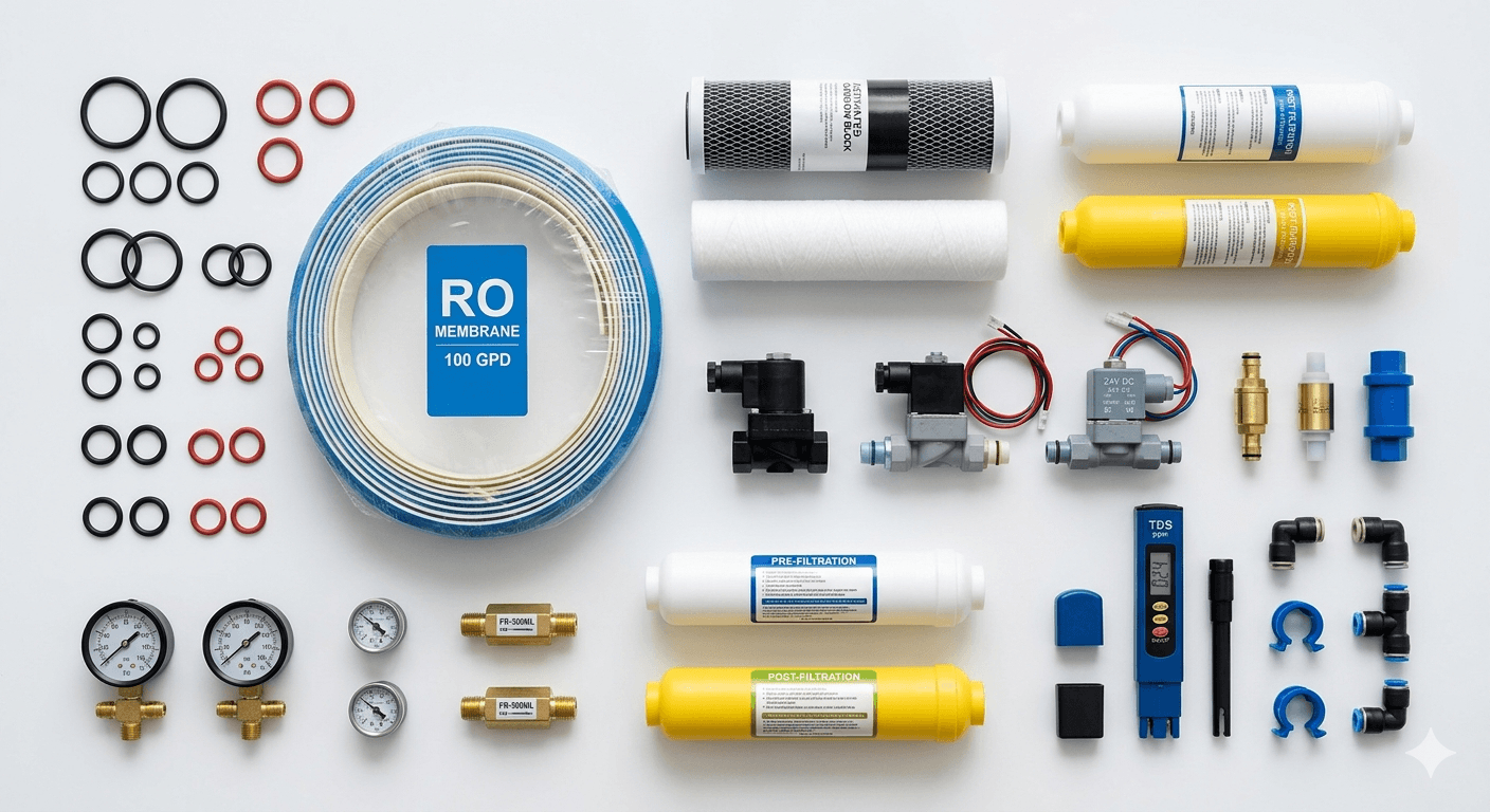 RO Spare Parts A to Z